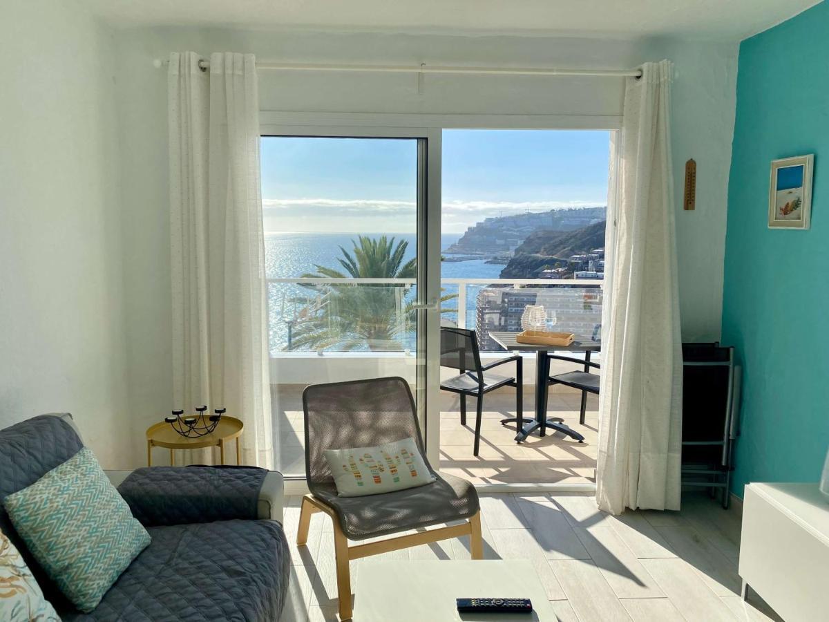 Casa Aita - Refurbished Apartment With Unparalleled Sea View Mogán Екстериор снимка